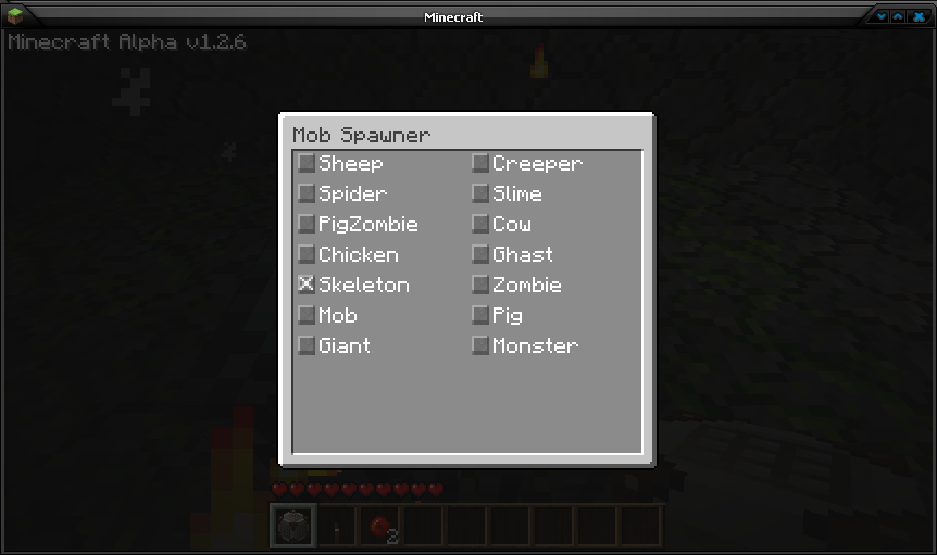 Скачать Spawner GUI [1.1] для Minecraft 1.3.2 бесплатно