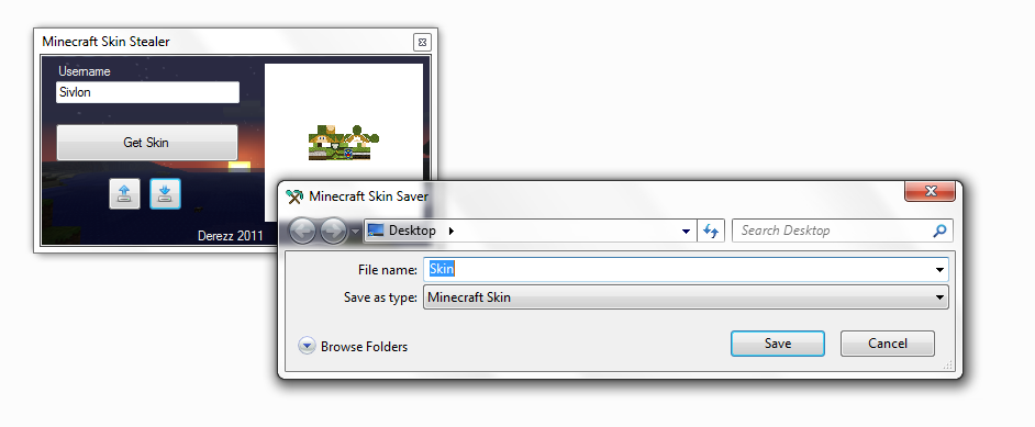 Скачать [1.8] Minecraft Skin Stealer для minecraft 1.3.2 бесплатно