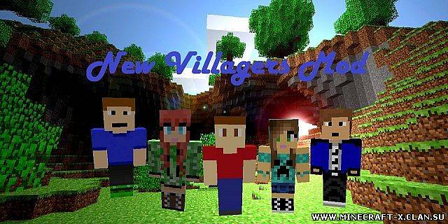 Скачать New Villagers Mod для minecraft 1.3.1 бесплатно