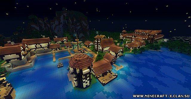 Скачать карту City of Ethras для minecraft бесплатно