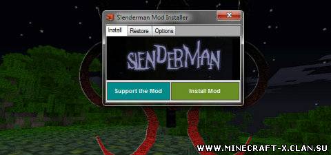 скачать Slenderman для minecraft 1.3.2 бесплатно