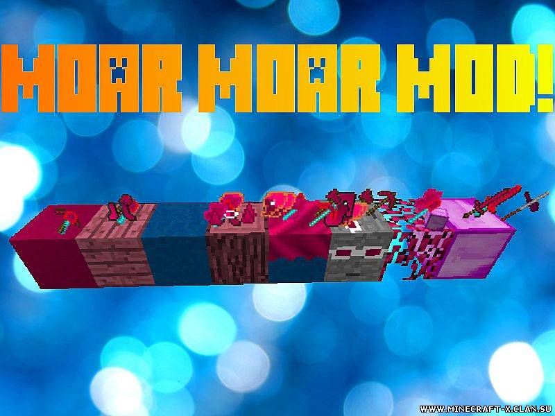 Скачать мод MoarMoar для minecraft 1.4.6 бесплатно