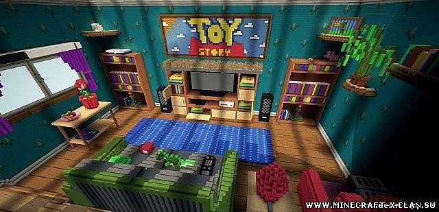 Скачать карта Toy Story для minecraft 1.4.7 бесплатно